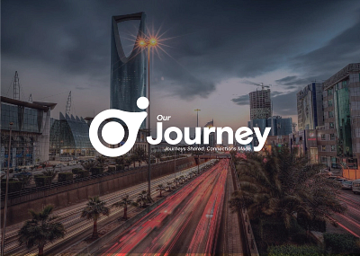 Logo Design for Ride-Hailing Company: Our Journey branding graphic design logo