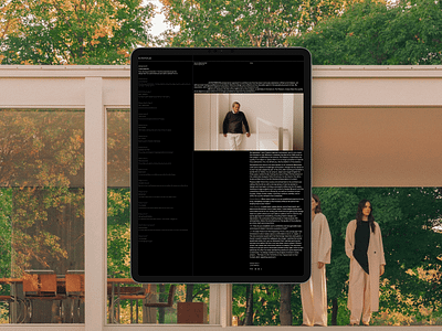 Kinfolk design ui web