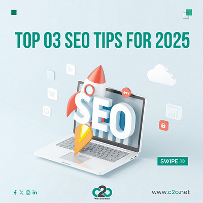 Top 3 SEO tips for 2025 branding graphic design seo ui