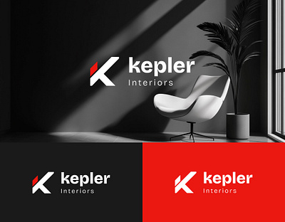 Kepler Interiors - Logo Design brand branding graphicdesign identitydesign logo logodesign