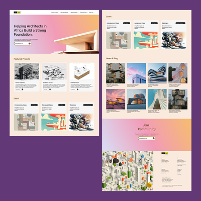 website exploration to architecture site architecture blog ui design