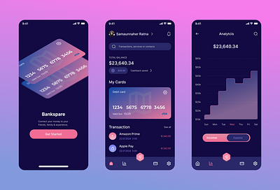 UI UX Design For Banking App ui