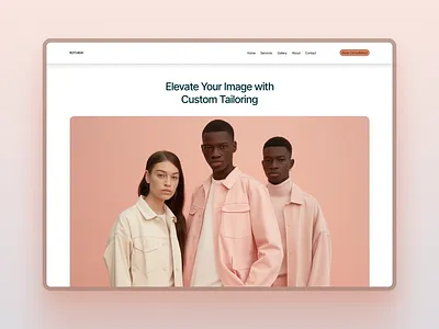 Tailoring shop web exploration