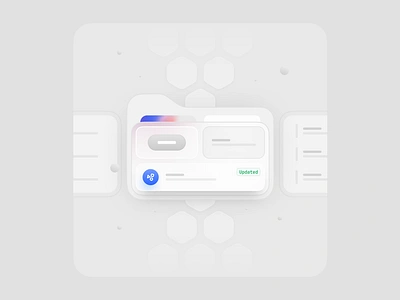 Sharing branding illustration ui design