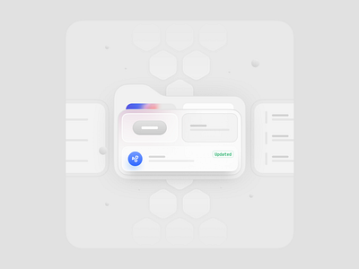 Sharing branding illustration ui design