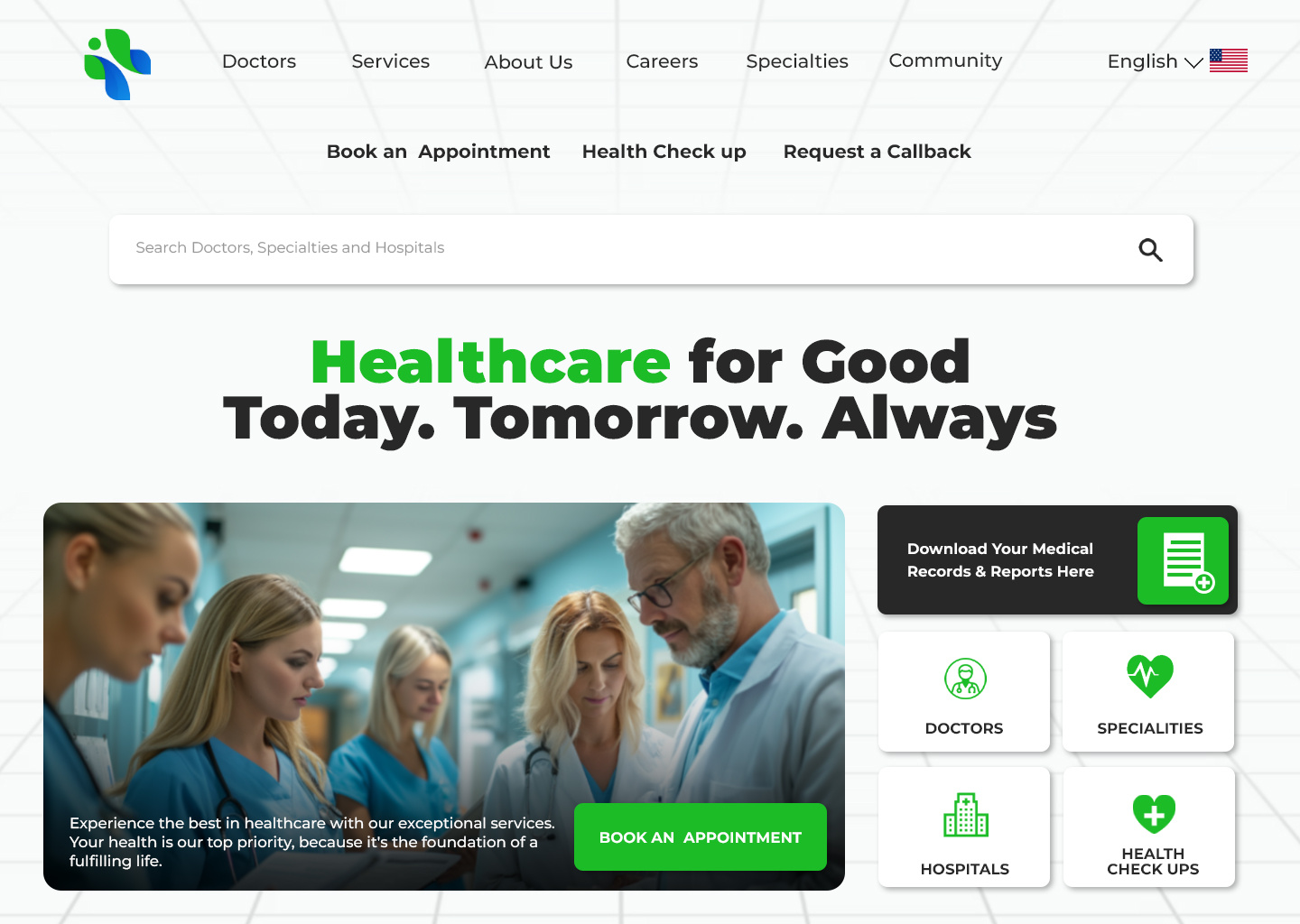 HEALTHCARE WEBSITE | UI DESIGN |UIUX | UI MOCK UP by sanal zam on Dribbble