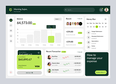 Dashboard UI components for the banking platform bangking banking dashboard design componnet dashboard design design design uiux figma design finance finance dashboard design oripio sujon tech design ui website design