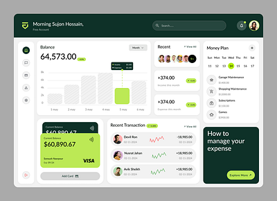 Dashboard UI components for the banking platform bangking banking dashboard design componnet dashboard dashboard design design design uiux figma design finance finance dashboard finance dashboard design oripio sujon tech design ui website design