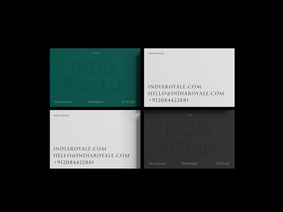 India Royale Branding #2 beauty behance brand branding business card cosmetic design dribbble graphic design identity logo makeup skincare visual