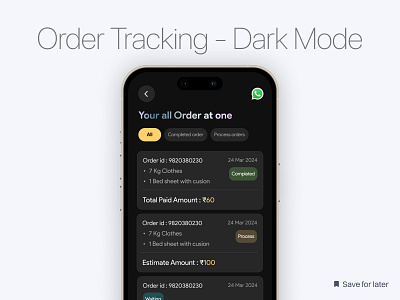 Order Tacking detail ecommerce order order detail order info product design tracking ui ux your order