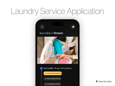 Laundry App address app detergen laundry mobile app ui mobile design washing washing machine