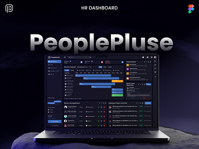 PeoplePlus HR Dashboard UI Design adminpanel dashboard ui design dashboarddesign design employeemanagement hr dashboard ui hrtech interfacedesign modernui productdesign saas design ui ui design uiux ux webdesign website design