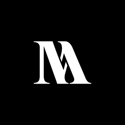 M Monogram Luxury Brand Logo branding fashion brand logo luxury monogram