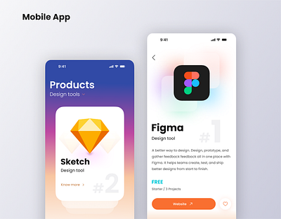 Design Tools App design design tools app figma mobile app ui ui ux design userexperience userinterface ux