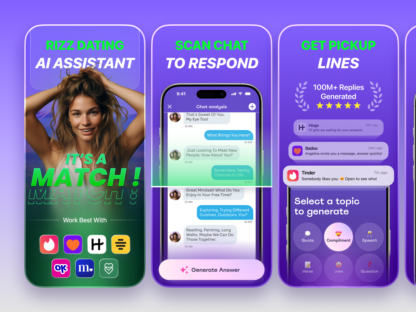 Example of App Store Screenshot & Icon Design