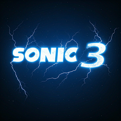 Sonic 3 Streaming VF Gratuit animation logo