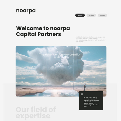 noorpa project branding graphic design logo ui