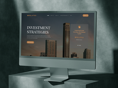 Property Investment Web Design apartement architecture dark mode estate investment luxury real estate modern web properties property property invest real estate real estate agency real estate website website design