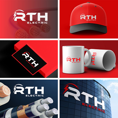 RTH ELECTRIC LOGO DESIGN brand logo branding branding logo design company logo creative logo creativelogo customlogo design electricbranding electriclogo electricvibes energylogo graphic design graphicdesign logo logodesign logoinspiration logomark modernlogo powerfuldesign