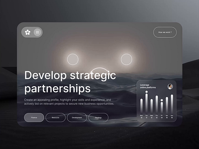 Strategic partnerships (Web) branding clean design flat illustration logo minimal simple ui ux