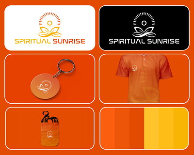 This is a Combinationmark Logo Design for a Spiritual Sunrise. america brand designer brand identity branding business creative design graphic design italy logo logo designer london professional sr