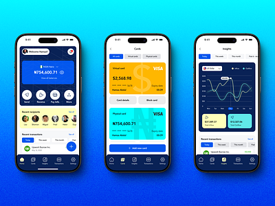 Pulsepay Mobile design fintech product design ui ux