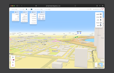 Investment Map Analytics 3d arabic market analytics arabic real estate solutions arabic user interface (ui) branding generative ai for real estate interactive mapping platform investment map analytics localized ux design logo motion graphics multilingual platform design property data analytics qatar focused design qatar real estate real estate visualization smart investment tools ui