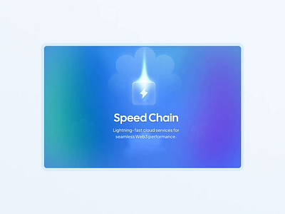 ⚡️ Web3 illustration Exploration animation bento bento card bento design bento grid block chain cloud icon crypto figma illustration motion speed chain web 3 web 3 visual web3 web3 animation