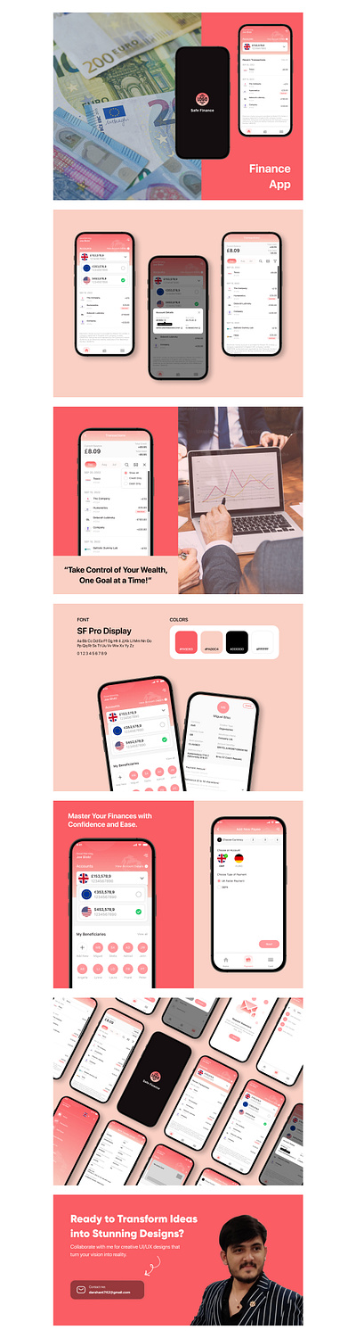 Finance App | Mobile App Design app design finance app mobile app design ui design ui ux design ux design