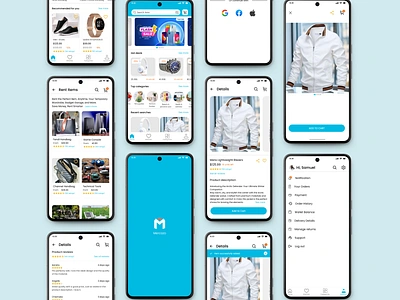 Mercazo e-commerce app branding casestudy cryptopayment design e commerceapp illustration logo paymentapp product design productdesign ui uiux uiux design uxdesign