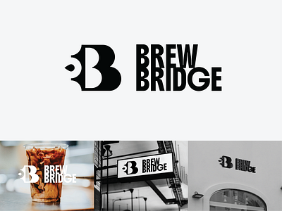 Brew Bridge branding design graphic design illustration logo minimal logo vector