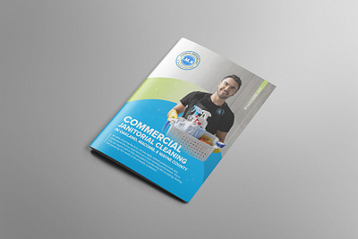 Janitorial Cleaning Brochure Design adobe illustrator cc brochure business brochure cleaning cleaning brochure cleaning design company profile janitorial janitorial brochure janitorial design print