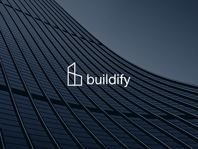 Buildify (available for sale) brand identity branding building construction home house logo skyscaper