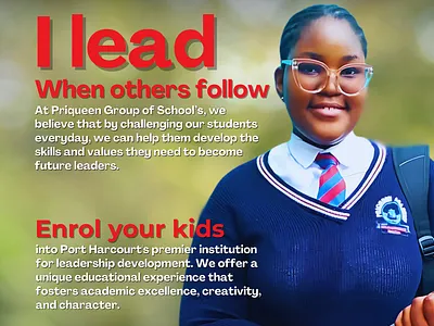 School Digital Flier branding graphic design logo