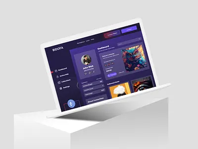 Bidofa dashbord ui web3