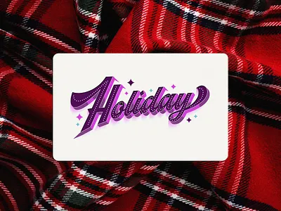 Happy New Year - Holiday 2025 branding christmas creative logo hand lettering holiday identity illustration logo logodesign logotype