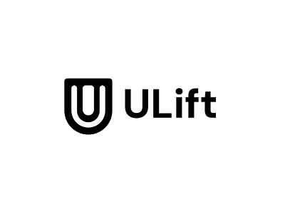 U Lift (Redesigned) Logo branding circle design graphic design illustration logo minimalist modern ui vector