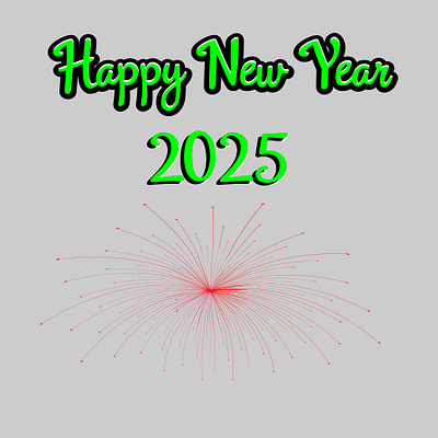 New Year Post graphic design