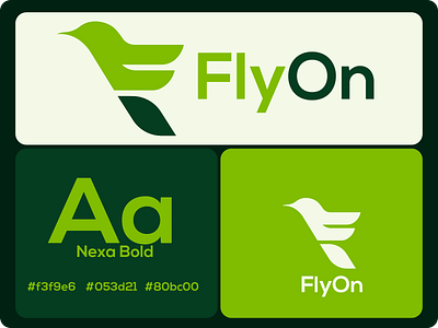 FlyOn- Travel Agency Logo Design logo