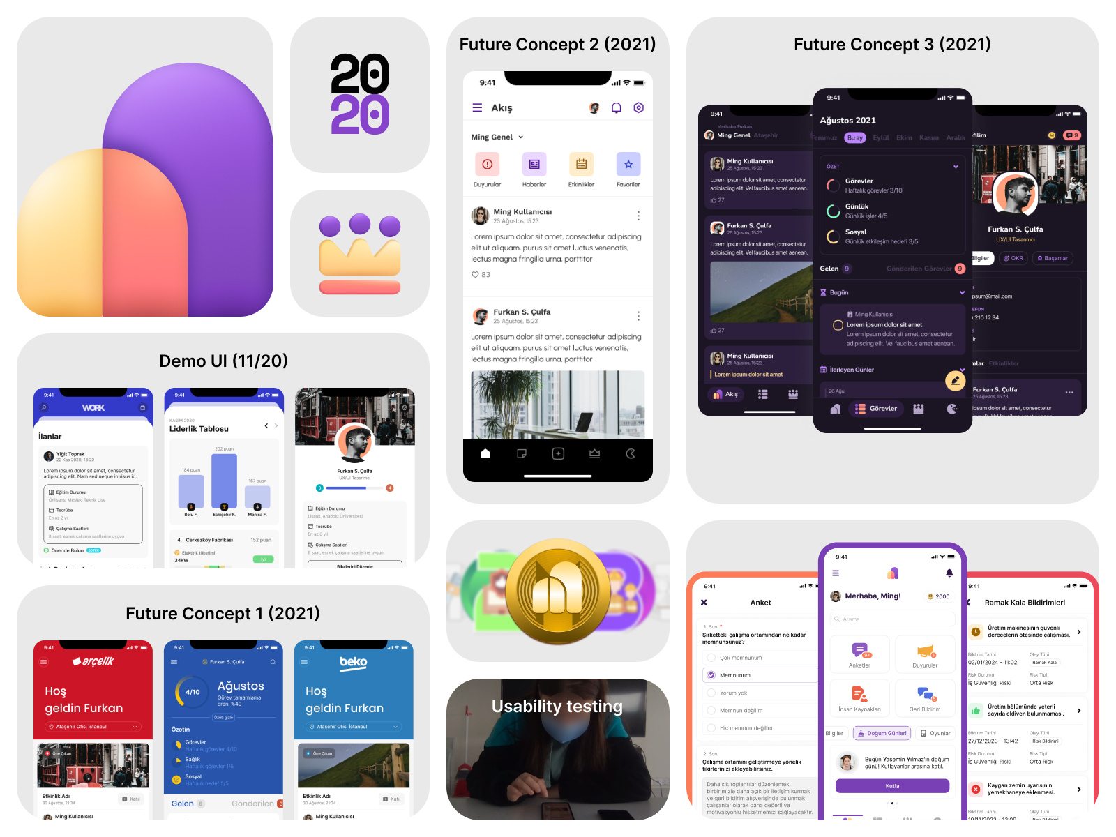 Example of Mobile UX/UI Design