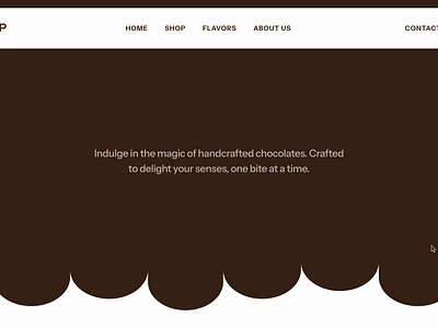 POP Website - Swiss Chocolates design simple ui ui design ux ux design web web design website