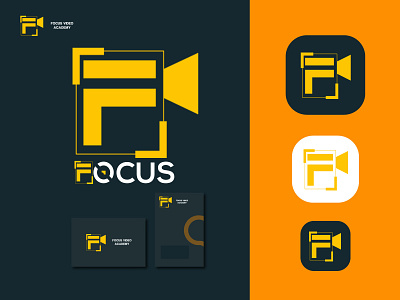 Focus Video Academy Logo Design branding graphic design logo