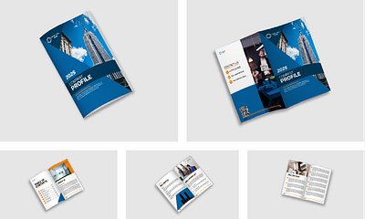 COMPANY PROFILE & CATALOG DESIGNS bifold brochure branding business brochure catalog design company profile flyers design