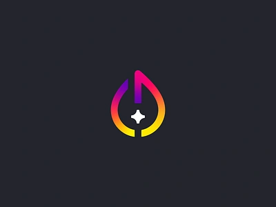 WIP / Star + Pen 2 branding design icon identity light logo pen star