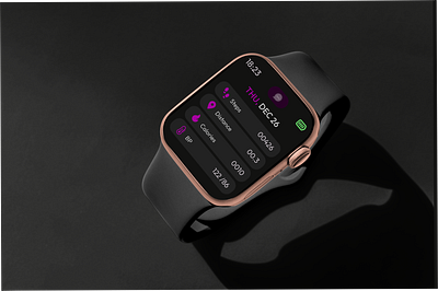 FlexFit design fitness iwatch ui