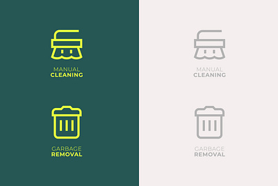 Cleaning icons brand color comparison design glyph graphic icon icondesign identity illustration inspiration logo logotype scheme symbol ui ux vector web