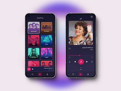 Music Streaming Services ui ux