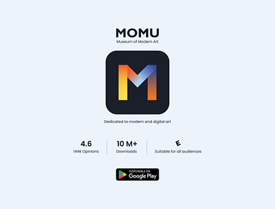 Modern art museum app icon 005 app appicon art dailyu005 dailyui design figma graphic design icon logo museum ui ux uxui