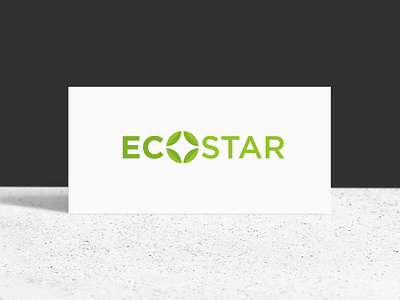 Eco Star Logo best logo brand guidlines brand identity branding eco elegant energy graphic design health iconic logo incorporates letter o logo logos minimal logo modern logo natural green leaf new logo plants stars