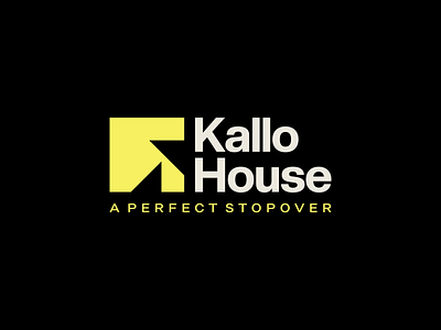 Kallo House branding building character design development graphic design house icon k klogo logo symbol vector visualbranding visualidentity visualmark